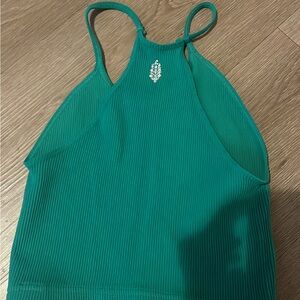 Free People Teal Tank Top